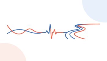 Visuel Focus Thématique : tracé du parcours et battement de cœur aux couleurs du DAC Var Est